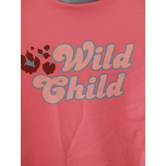 New Juice Box Girl's Rash Guard Swim Tee Sz M 8/10 - Picture 3 of 7